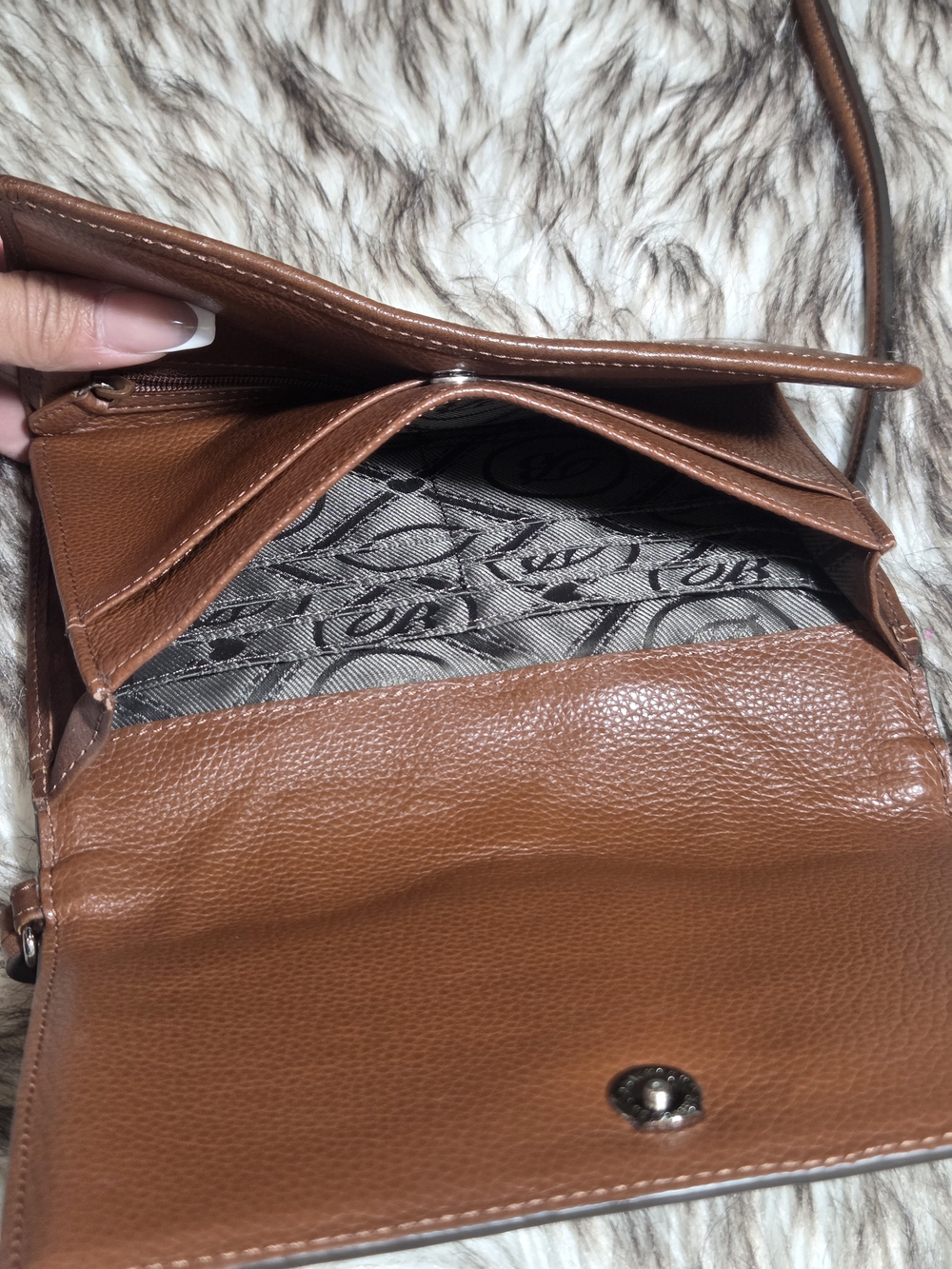 Brighton Ferrara Whisky Mystique Slim Leather Organizer - Picture 13 of 14